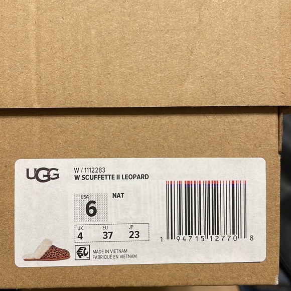 UGG Scuffette II Leopard Slippers - Picture 6 of 10